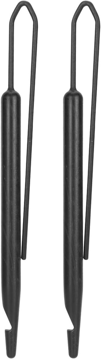 2PCS Dreadlock Haaknaald, Dual End Dreadlock in Elkaar Grijpende Tool, Sisterlocks Heraanscherping Tool, Lichtgewicht Haar Breien Vlechtgereedschap voor Kapsels DIY Armbanden