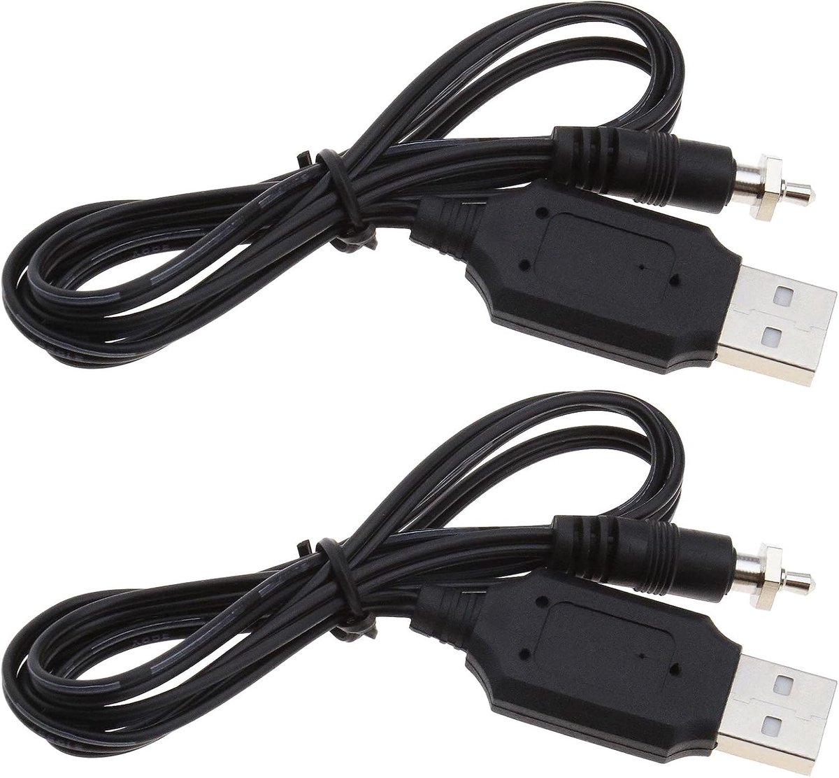 2 stks Glow Plug Starter met USB Charger DC 5 V Werk met 1.2 V 1800 mah Motor RC Auto Speelgoed