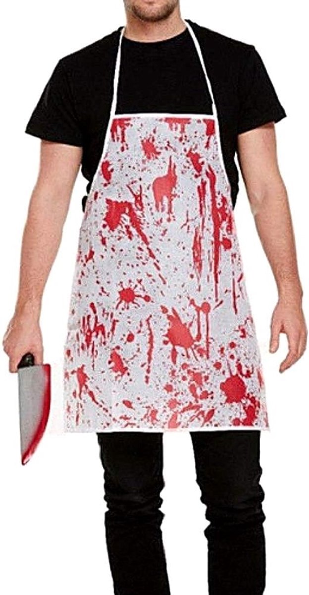 zombies, bloedvlekken, moordenaar, kostuum, vermomming, carnaval, Halloween, cosplay, accessoires, man, vrouw, cadeau-idee voor Kerstmis en verjaardag