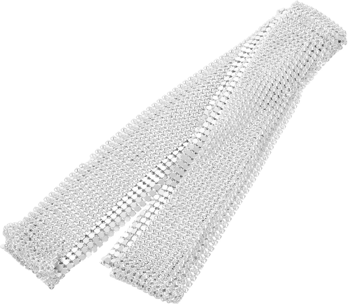 Paillettensjaal, voor avondfeest, fonkelende halsdoek met metalen pailletten, als stropdas of sieraden, dunne dames styling accessoire