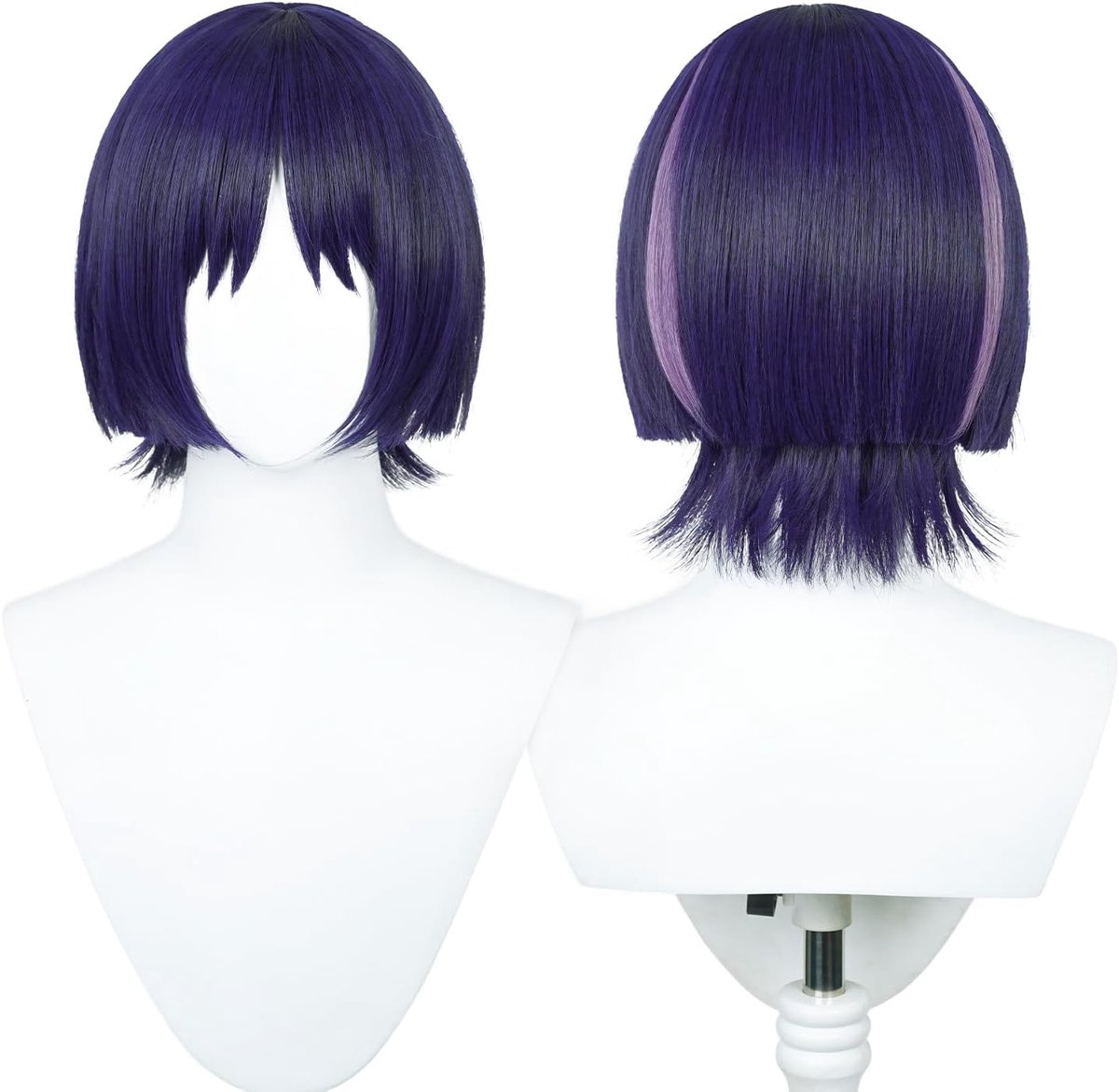 Cosplay Pruiken, Genshin Impact Wig voor Halloween, Kerstmis en feest (Wanderer Cosplay)