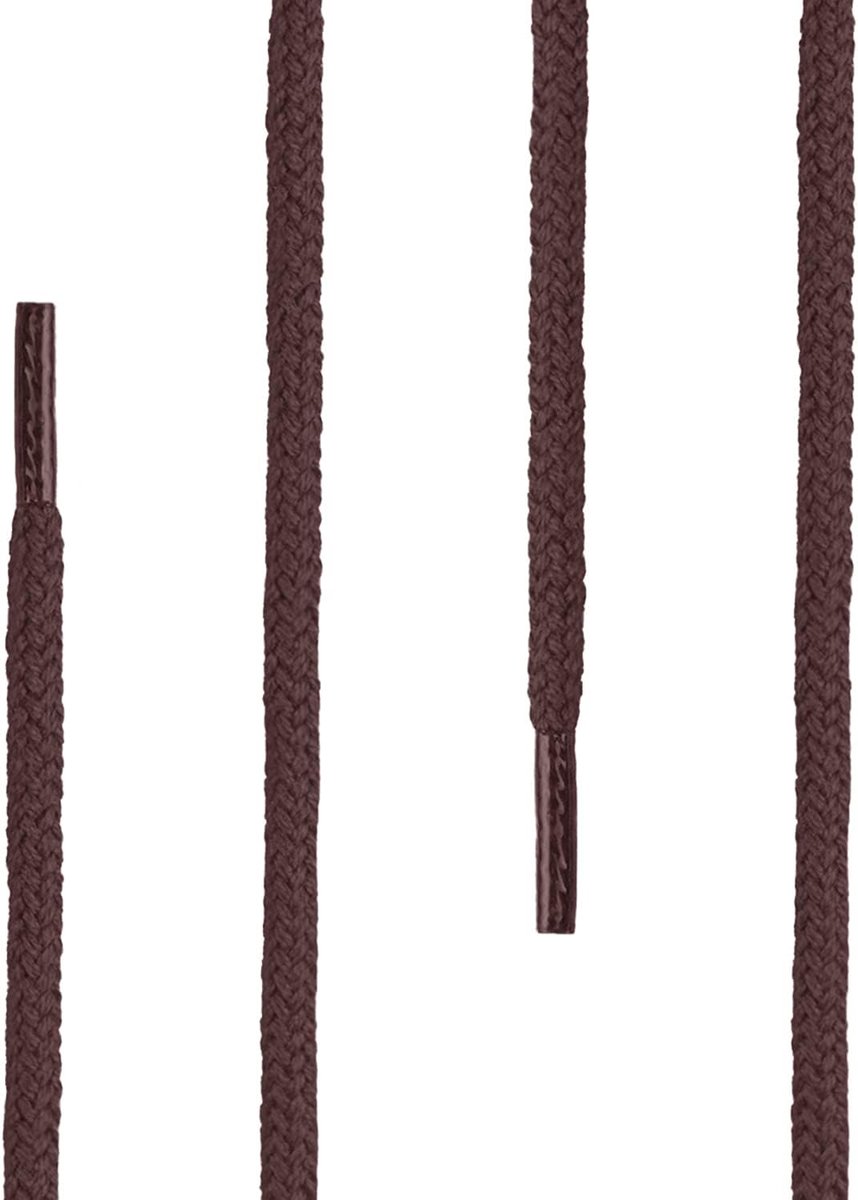 Ficchiano ronde veters, ronde veters van 100% katoen, scheurbestendig, ø 3-4 mm, lengtes 45-200 cm