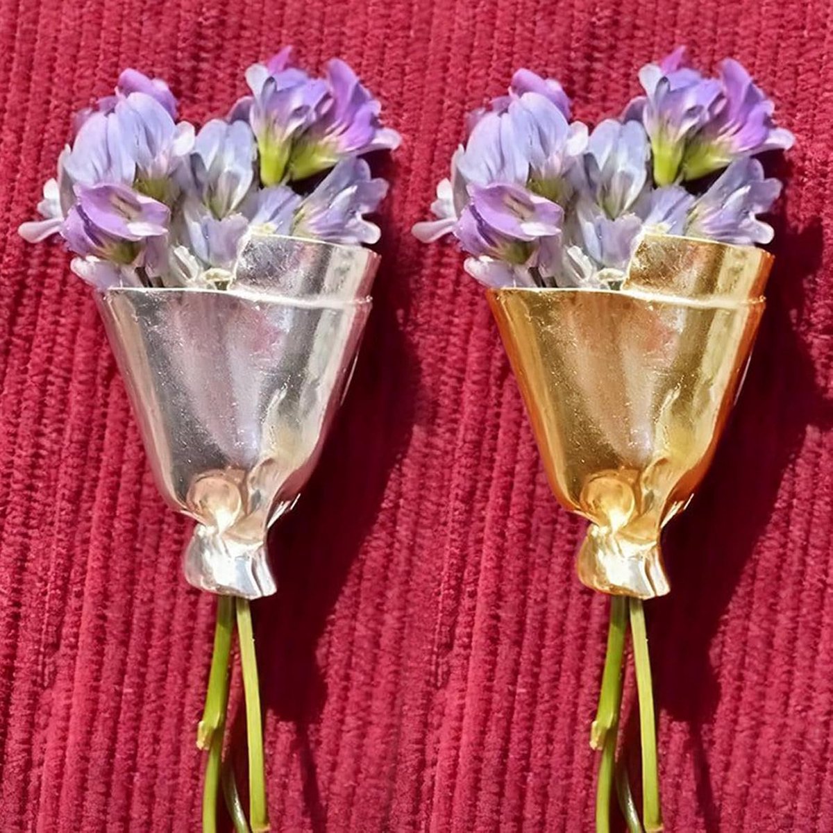 2 stuks boeket broche, draagbare boeket clip, mode vaaspin voor vrouwen, esthetische revers accessoire voor jas jurk trui sjaal hoed