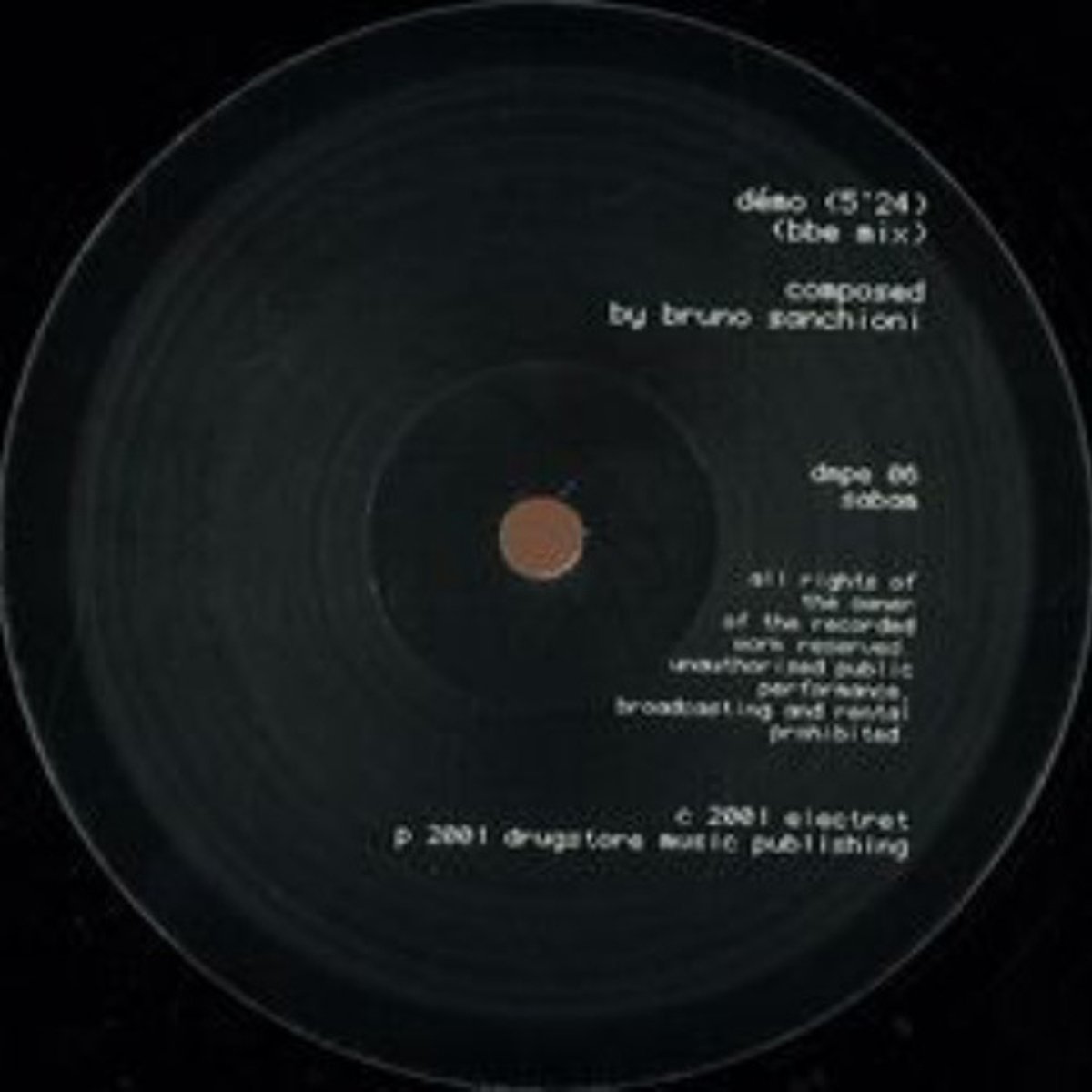 Bruno Sanchioni - Démo