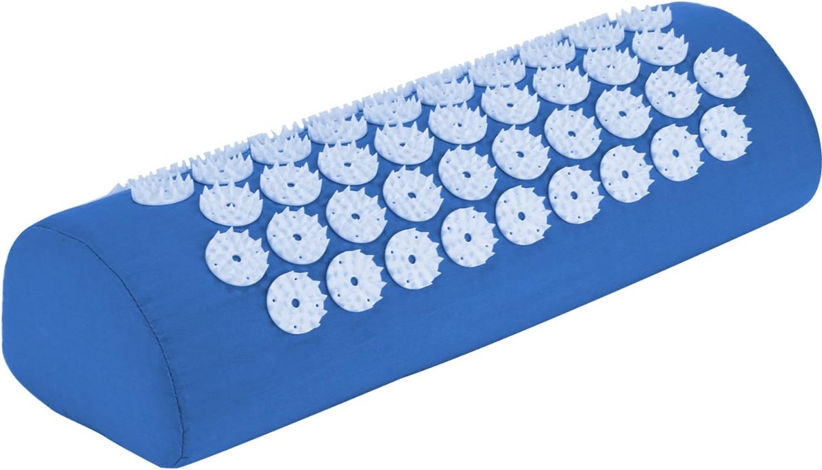 Acupressuur-Kussen voor Schouder en Nek, Nekrol, Massagekussen, Relaxkussen, TCG, Blauw