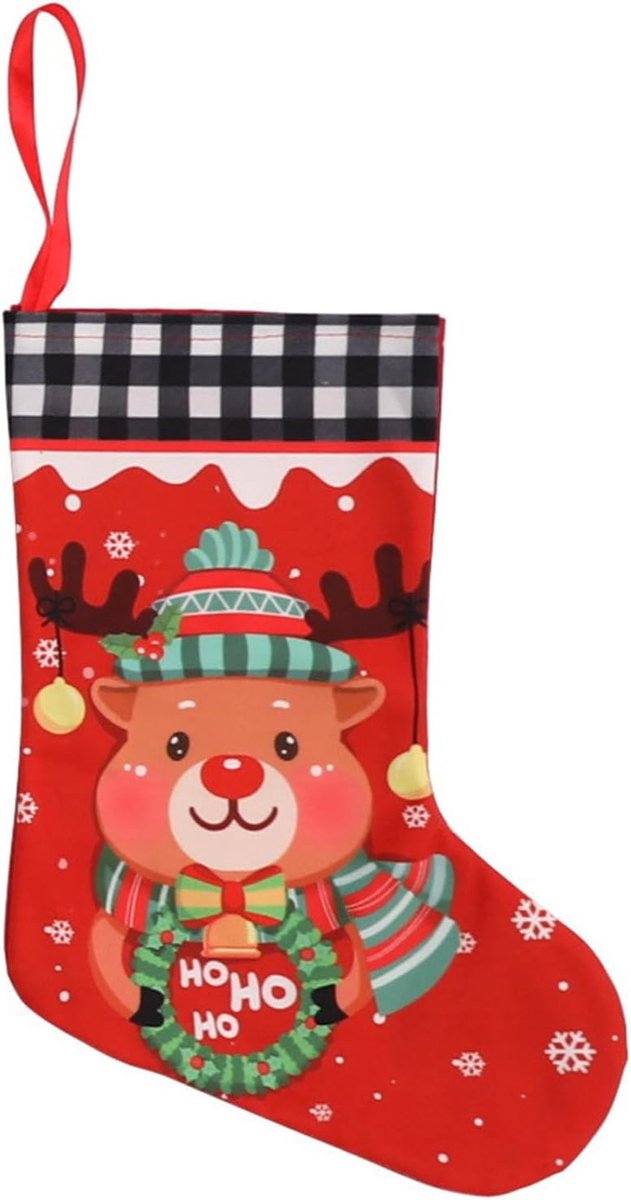 Kousen voor Kerst Open Haard Hangende Kousenboom Ornamenten Cadeau Zak Snoep Container Kleine Sokken voor Familie Kerstfeest Decoraties