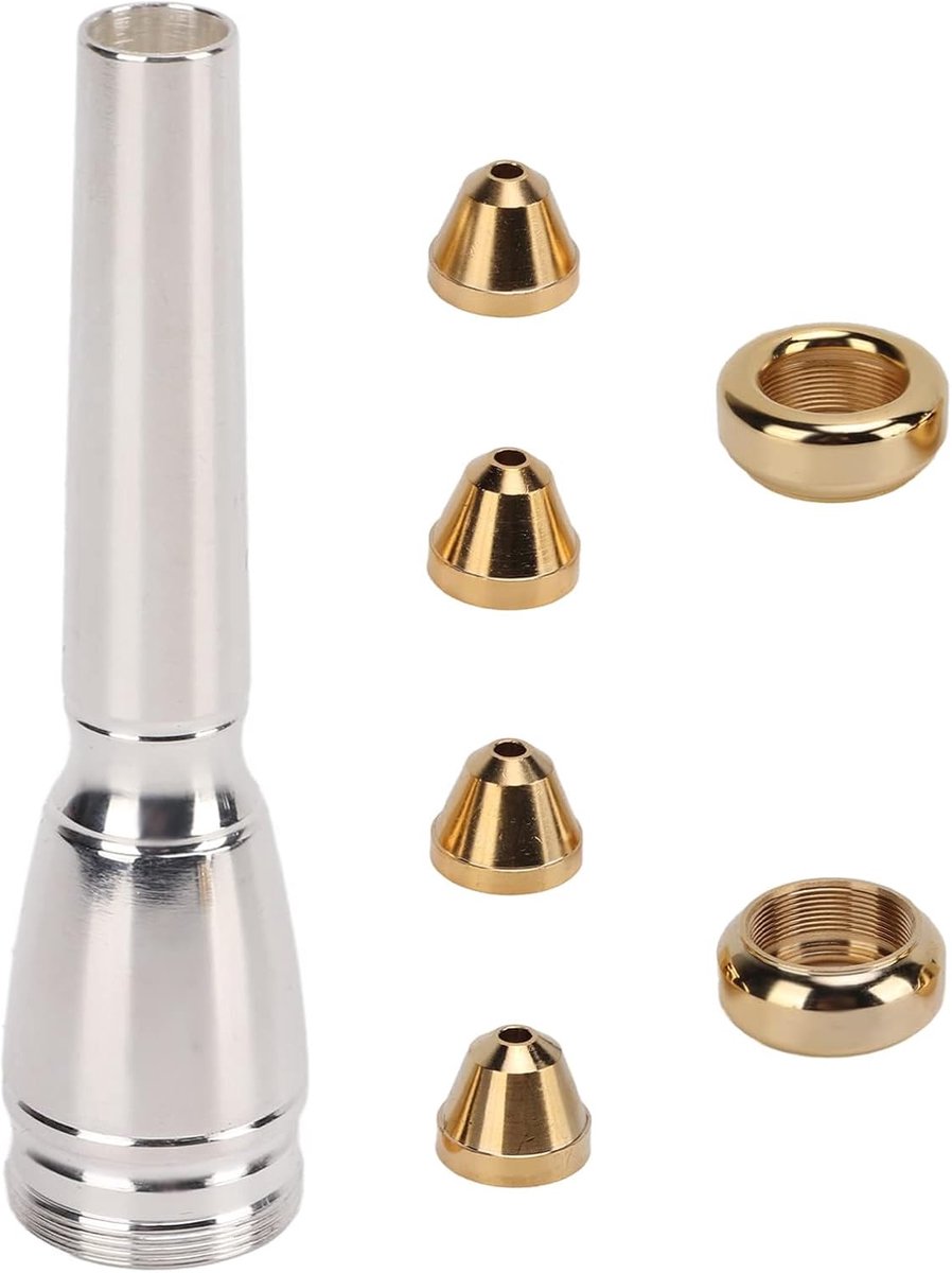Mondstuk Set 3C 3B 2C 2B Mond Stukken Cups Trompet Vervangende Onderdelen Gepolijst Metalen Trompetten Set