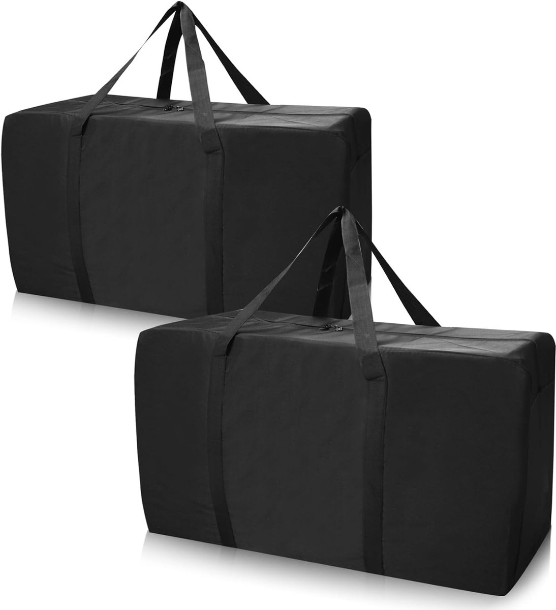 2PCS Heavy Duty Extra Grote Verhuistassen, Opvouwbare Opbergzakken