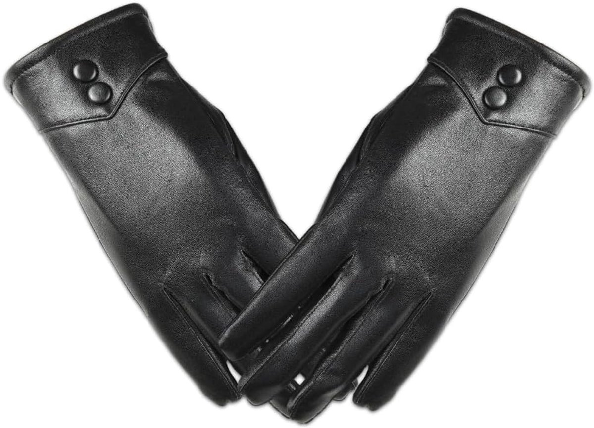 Handschoenen met touchscreen, zwart, S/M