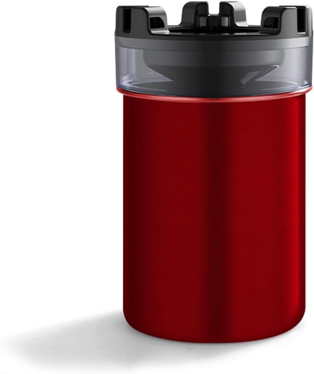 Asbak voor Accord Airwave Civic CR-V Fit FR-V H-RV Jazz Odyssey, mini vuilnisbak draagbare verwijderbare windasbak interieuraccessoires, - rood