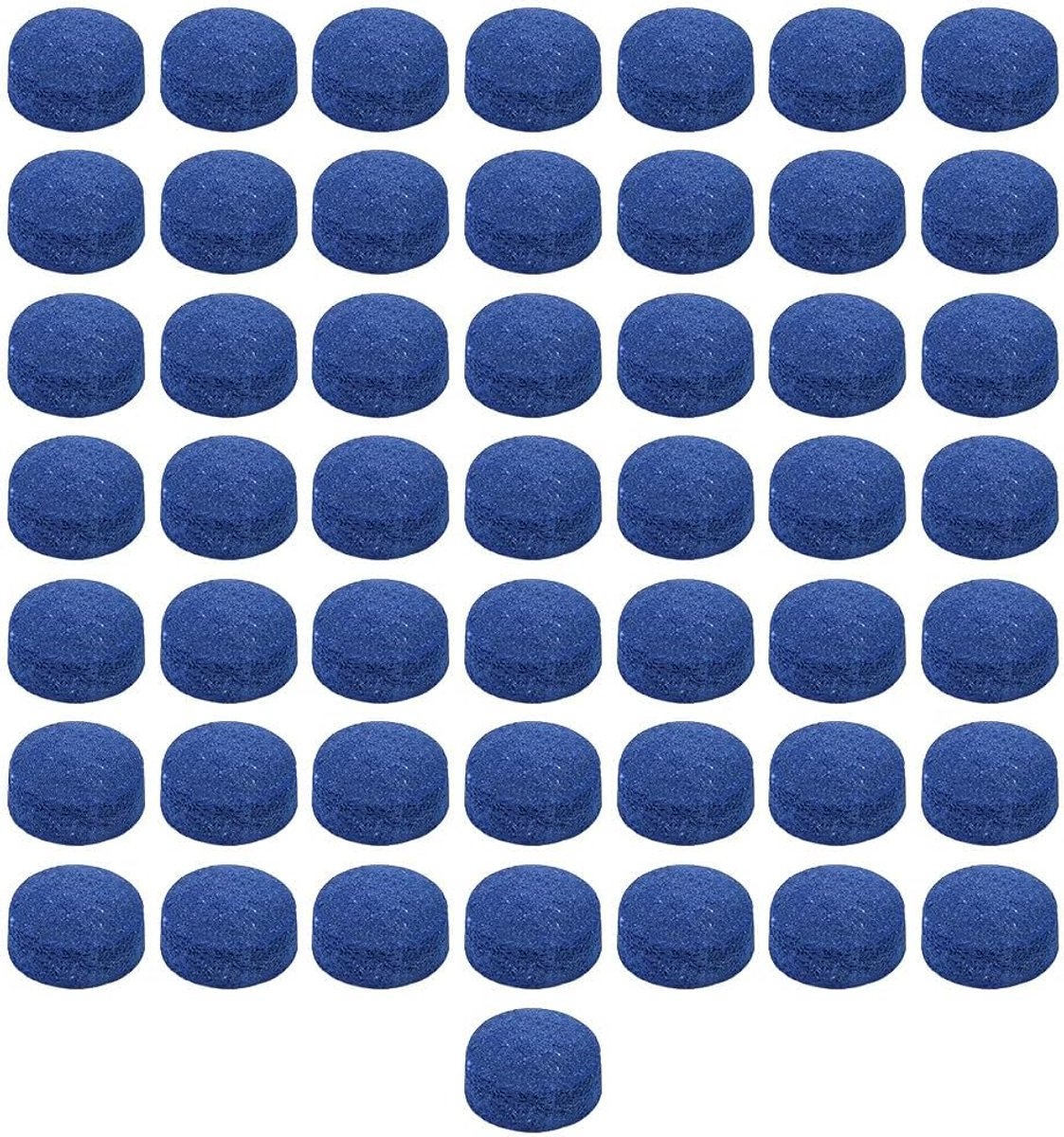 Dailygoods- Keupunten 50 Stuks - 10 mm Poolkeupunten - Plastic Opbergdoos - Lederen Constructie - Ruitvormig Ontwerp - Optimale Controle - Keutips