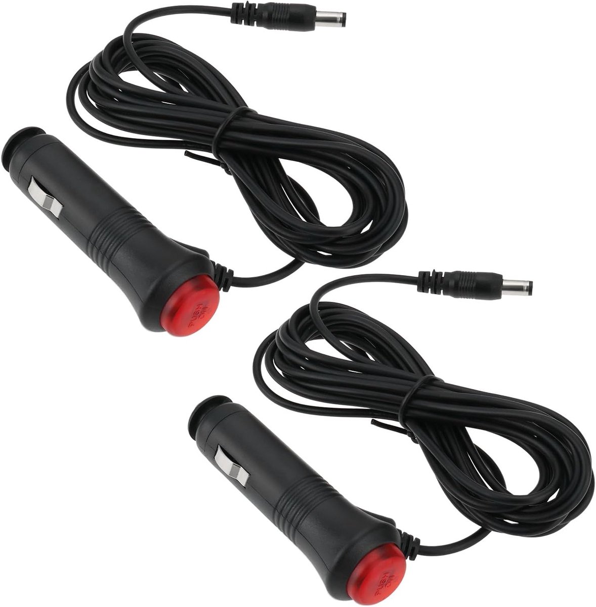 2 STKS 12V Auto Voeding Adapter Kabel Lood 3M Compatibel met Cello LED TV's voor Auto Motor-Home Caravan Truck Boot TV Kabel Schakelaar