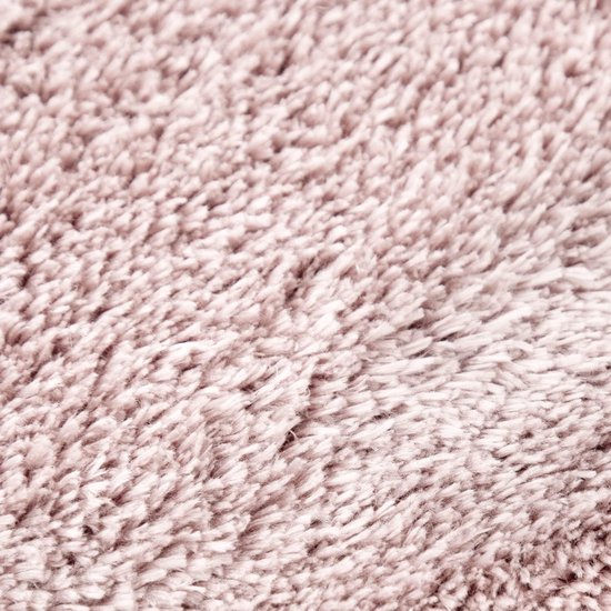 Home Vloerkleed Kinderkamer Meisjes Jongens Pastel Effen Kleur Modern Wasbaar, Kleur:Roze, Maat:200 cm Vierkant — afbeelding 4