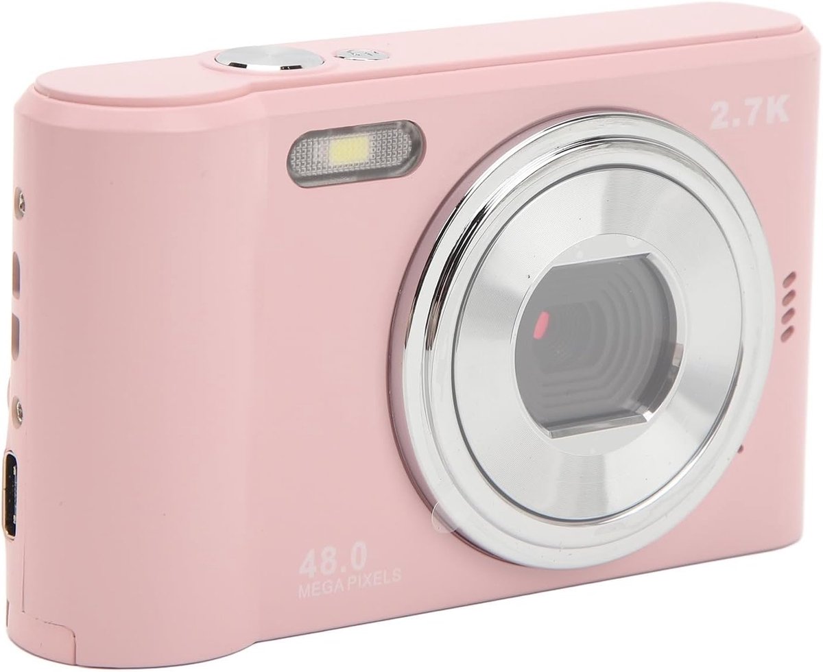 Digitale camera 44MP 2.7K - compact - 8x zoom - vlogging - voor studenten
