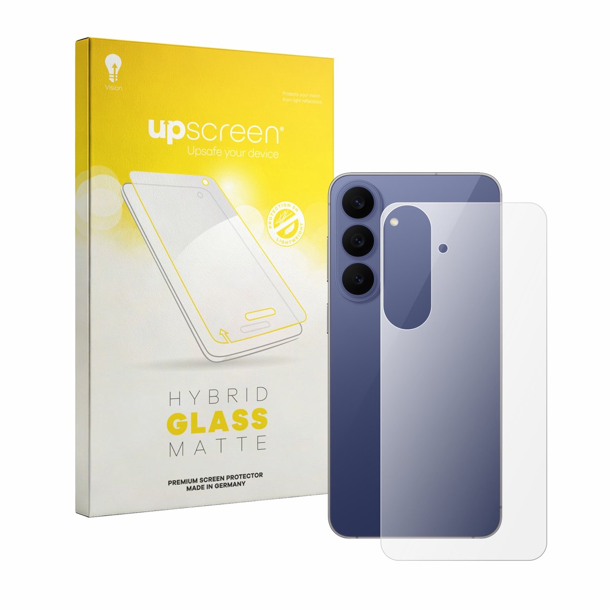 upscreen - Screenprotector voor Samsung Galaxy S26 FE (Achterkant) - Folie Beschermfolie Beschermglas matte