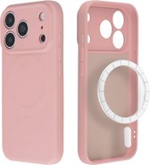 imoshion Hoesje - Geschikt voor Apple iPhone 18 Pro / 17 Pro - Color Backcover geschikt voor MagSafe - Lichtroze