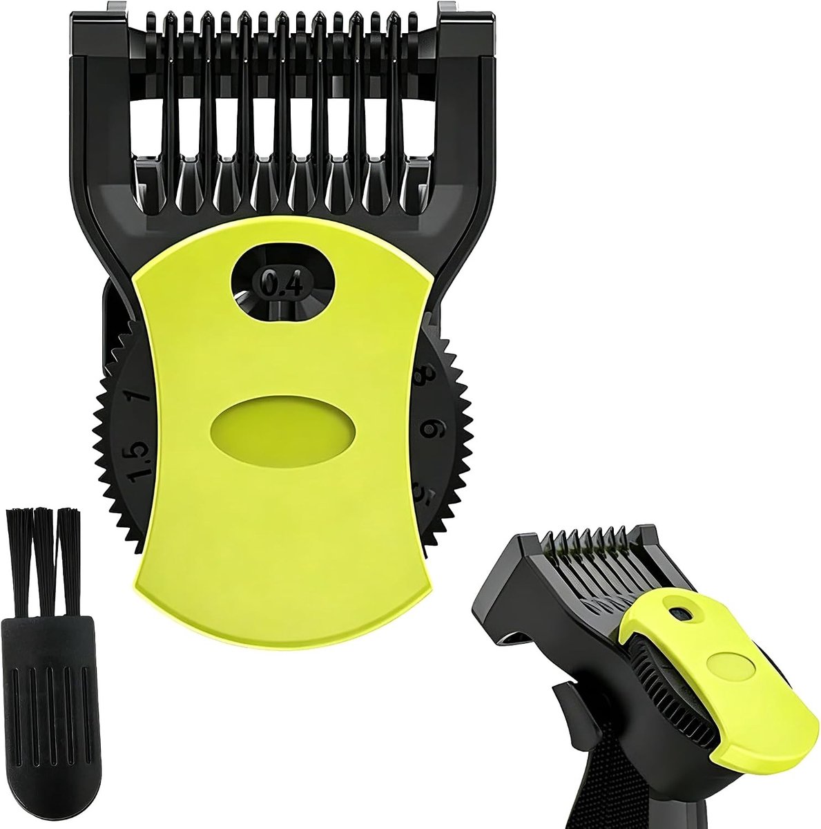 Tondeuse hoofdhaar - Verstelbaar 0,4-10 mm - Kunststof 14-in-1 trimopzetstuk - Voor baard- en haarverzorging