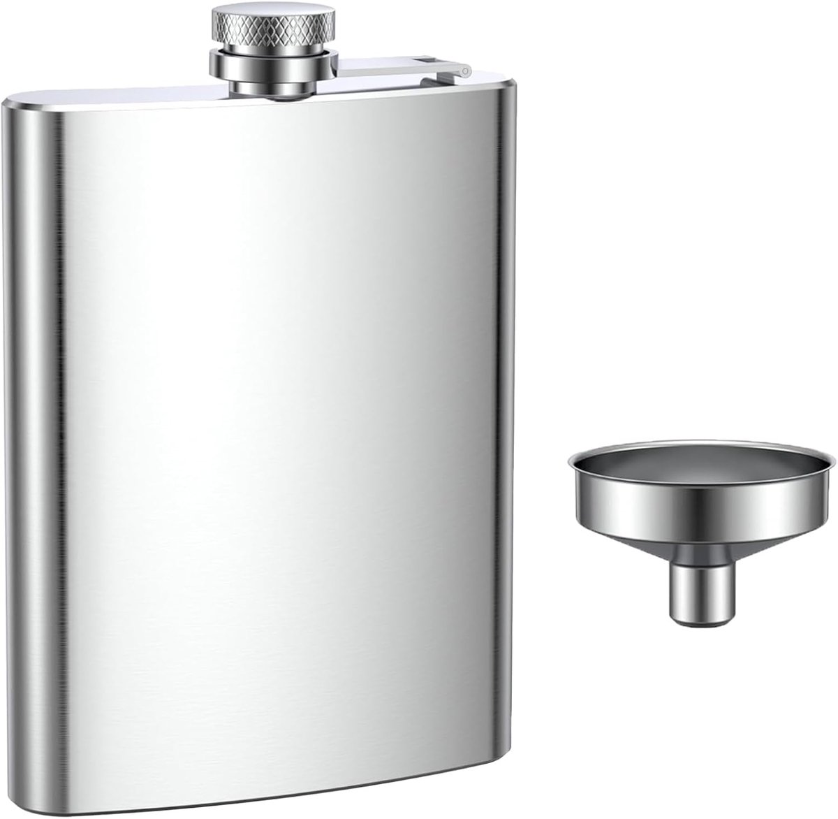 heupfles set, draagbaar voor sterke drank en camping