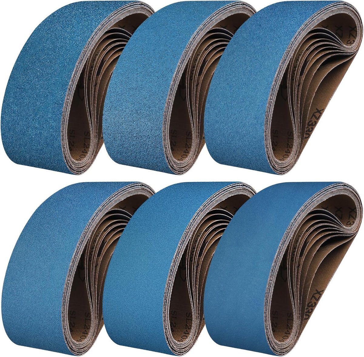Banden 40/60/80/120/240/400 grit voor het polijsten van metaal, hout