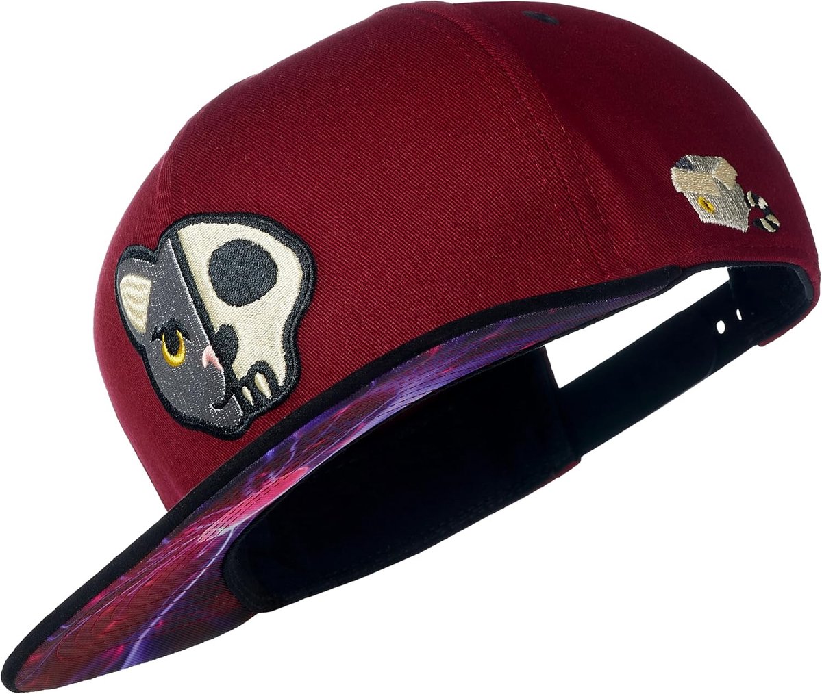 Snapback pet, heren en dames, maskers, honkbalpet, honkbalpet, rechte klep, in grootte verstelbaar, uniseks