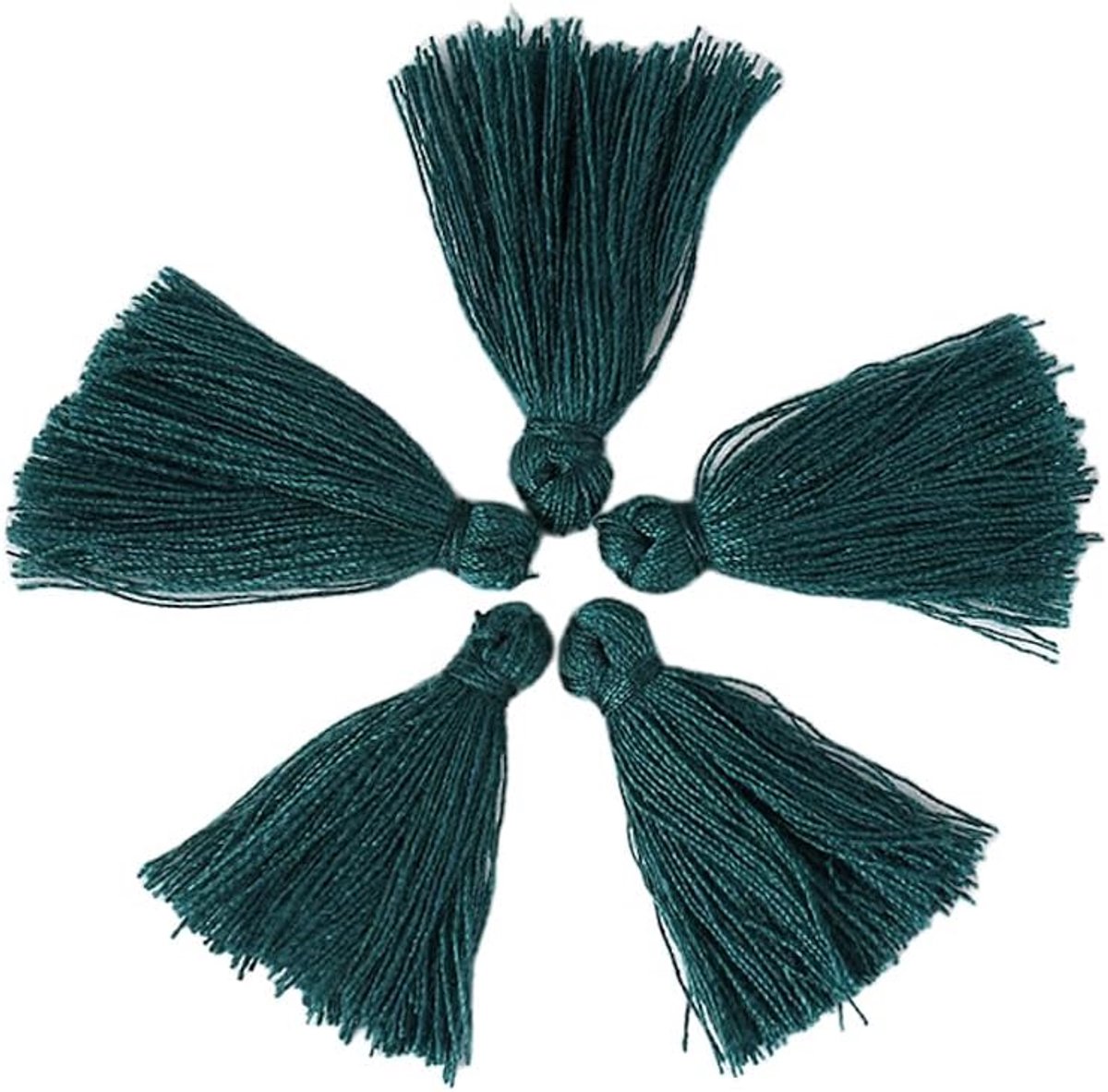 Kwastjes, 3 cm, handgemaakt, katoen, kleine kwasthangers, kleurrijke knutselkwastjes, kwasten, kwasten voor doe-het-zelf tassen, oorbellen, sieraden, halskettingen maken
