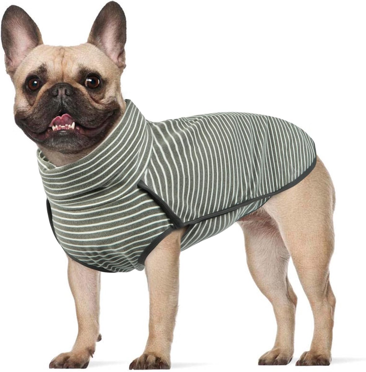 hondentrui - Warme en lichte stretch fleece trui - Hondenpyjama - Herfst- en winterjas voor koud weer - Jas voor kleine, middelgrote puppy's