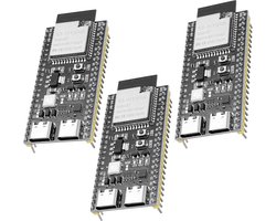 S3 ESP-S3-Devkitc-1 met IPEX interface N16R8 moederborden ESP32 S3 boards met WiFi, Bluetooth 5.0 externe flash-uitbreiding type C-interface, compatibel met Arduino (3 stuks)