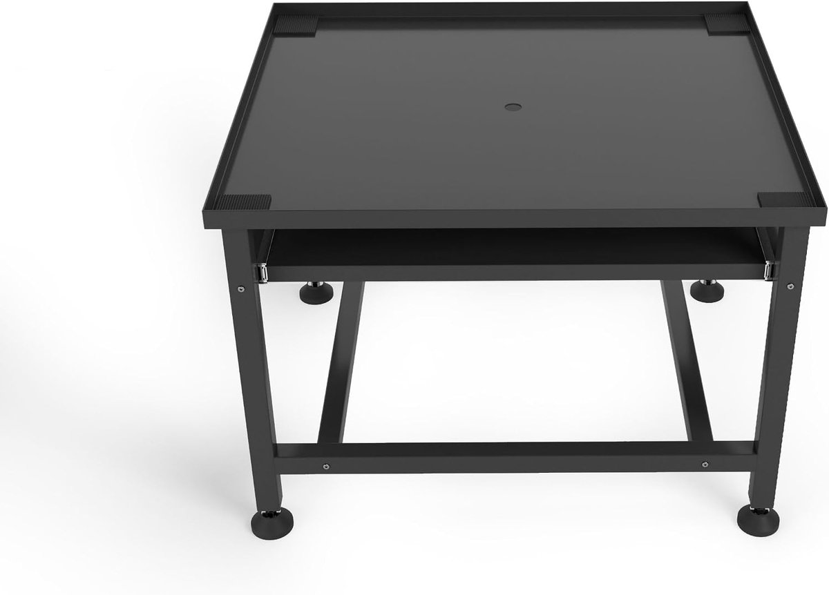 Wasmachine verhoger - opbouwmeubel - sokkel - 45 cm hoog - Zwart - Universeel