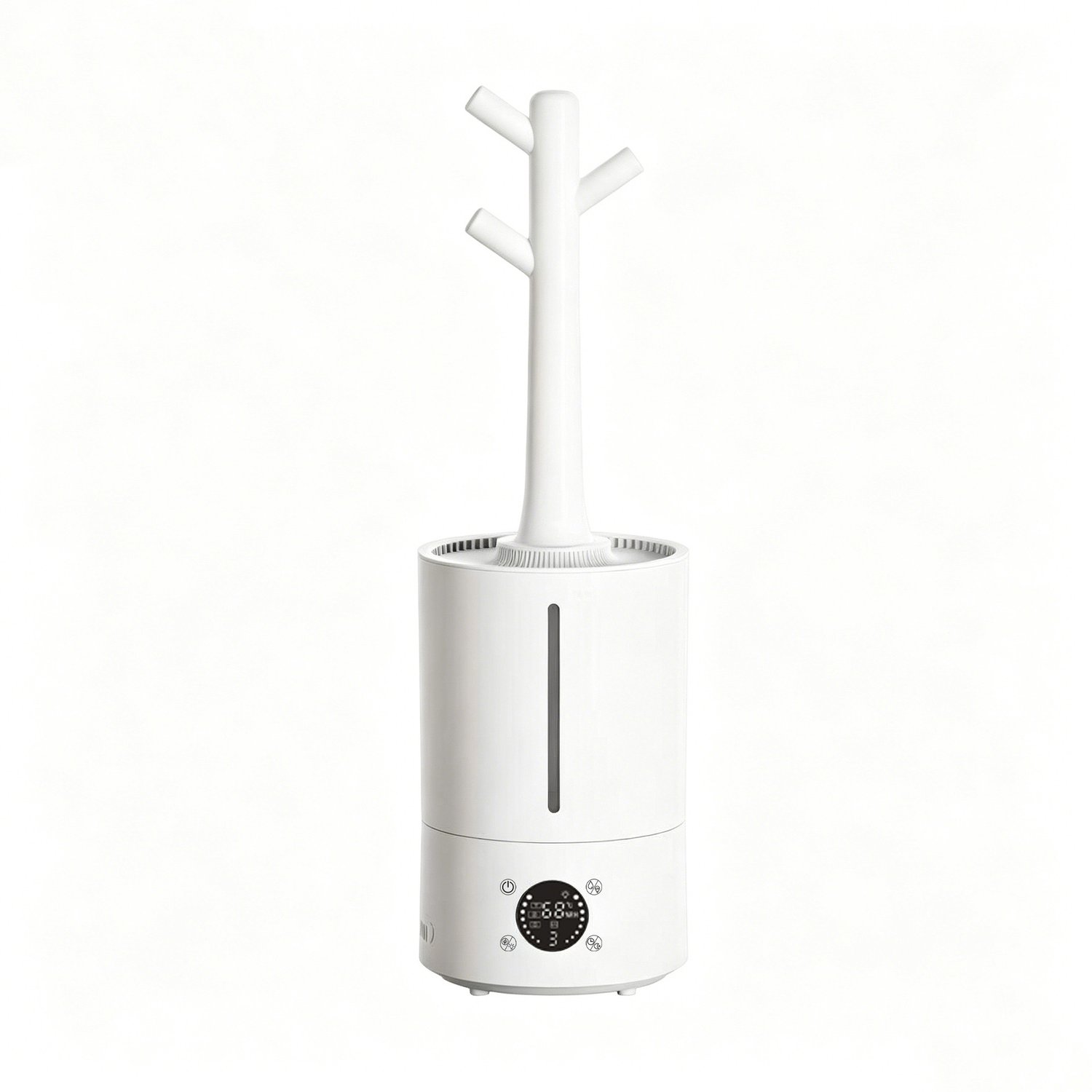 Luchtbevochtiger - Luchtbefeuchter - Vernevelaar - 4 Liter - Wit 220V-240V EU-stekker - 25 W - Minder dan 36 dB - Koele Nevel - Automatische Uitschakeling - Voor Slaapkamer en Huis