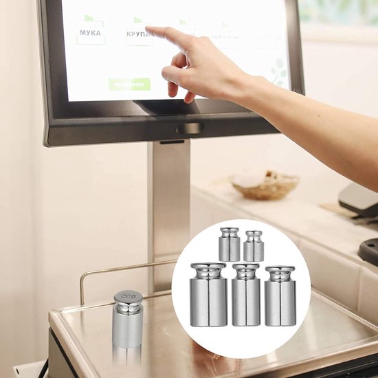 Kalibratie Gewicht 1g 2g 5g 10g 20g Kalibratie Gram Weegschalen Gewicht Set voor Digitale Weegschalen — afbeelding 5