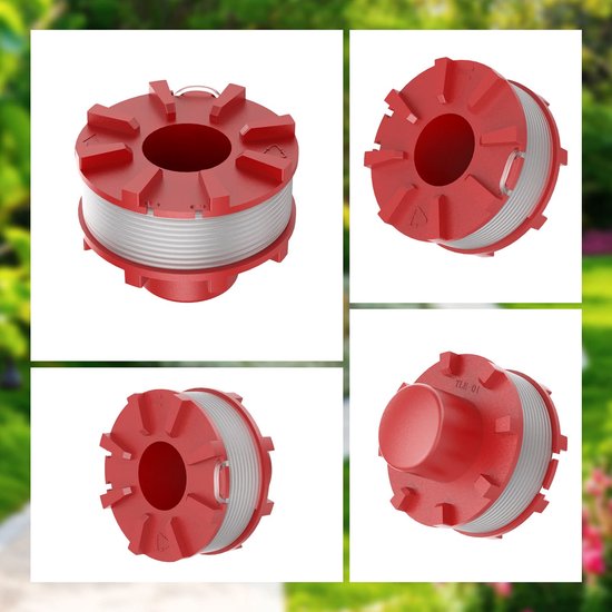 3 Stuks Vervangende Draadspoelen voor Grastrimmer — afbeelding 3