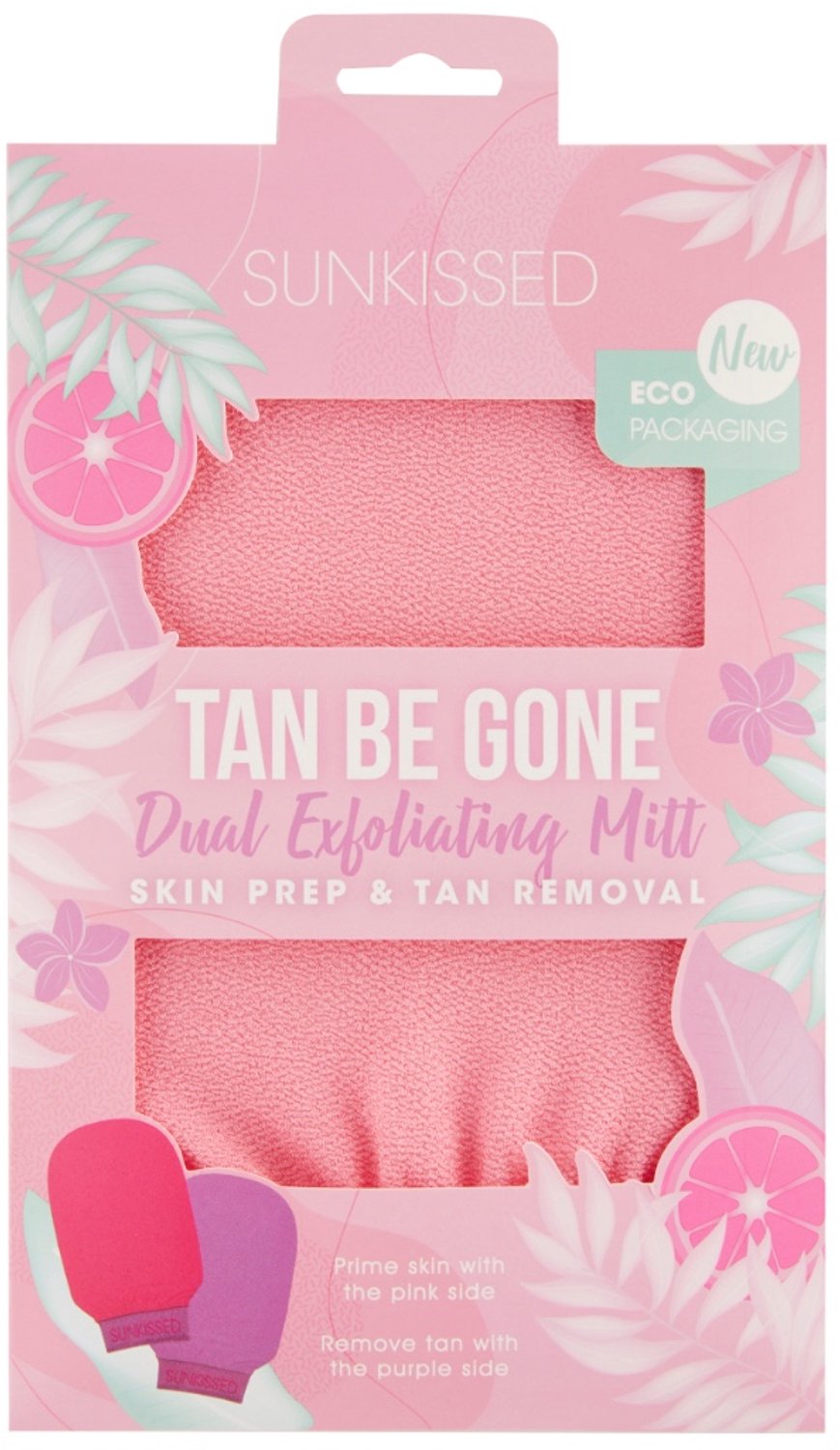 Sunkissed Tan Be Gone Dual Exfoliating Mitt