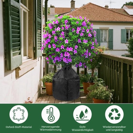 Winterbescherming voor planten, 2 stuks 50x45 cm — afbeelding 3