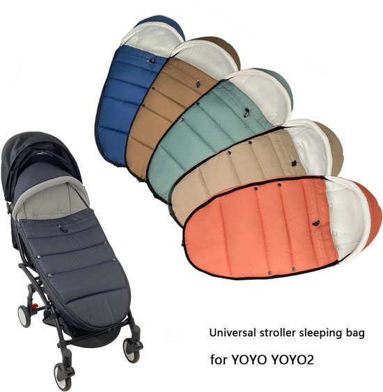 Voetenzak Kinderwagen - Slaapzak Kinderwagen - Beenwarmer - Zwart - Warm - Sneeuwbestendig - Strakke Halslijn - Geschikt voor Babyzen - Voor Baby's 6 tot 36 Maanden — afbeelding 2
