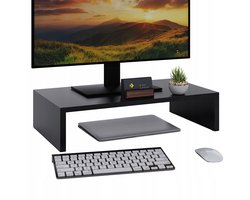 Verhoog uw bureau: Monitorstandaard 11cm, ergonomisch & opbergruimte