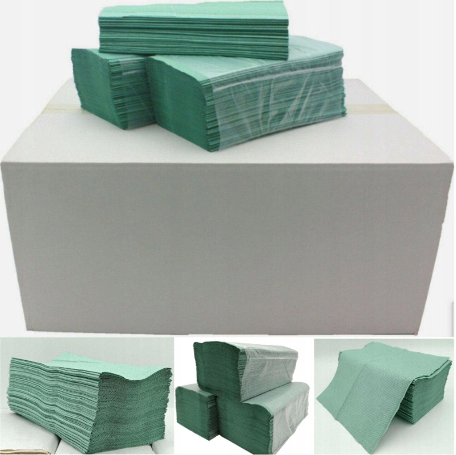 ZZ Papieren Handdoeken 1-laags V-Fold 25x23cm - 20 pakken x 200 stuks