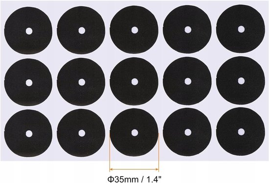 30x Zwarte Biljart Markers - Nauwe Positie & Training — afbeelding 5