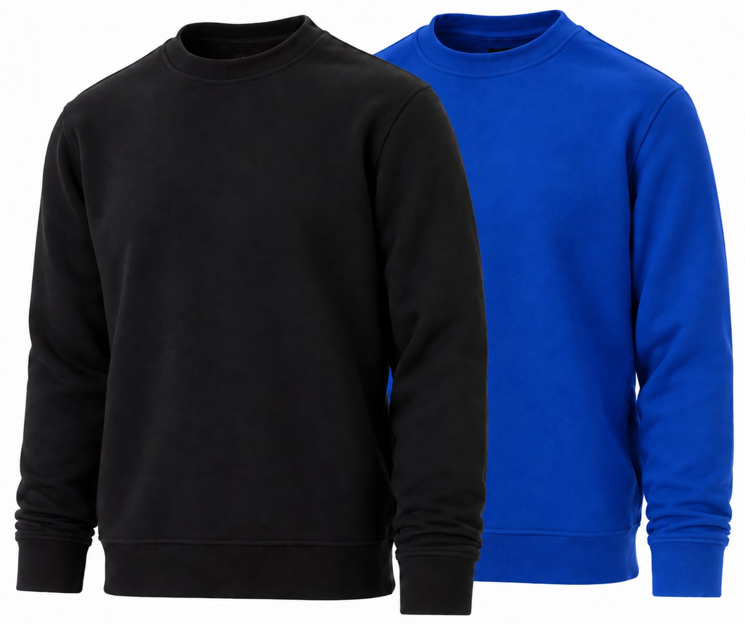 Sweaters Heren – Set van 2 – – Ronde Hals – Lange Mouwen Blauw
