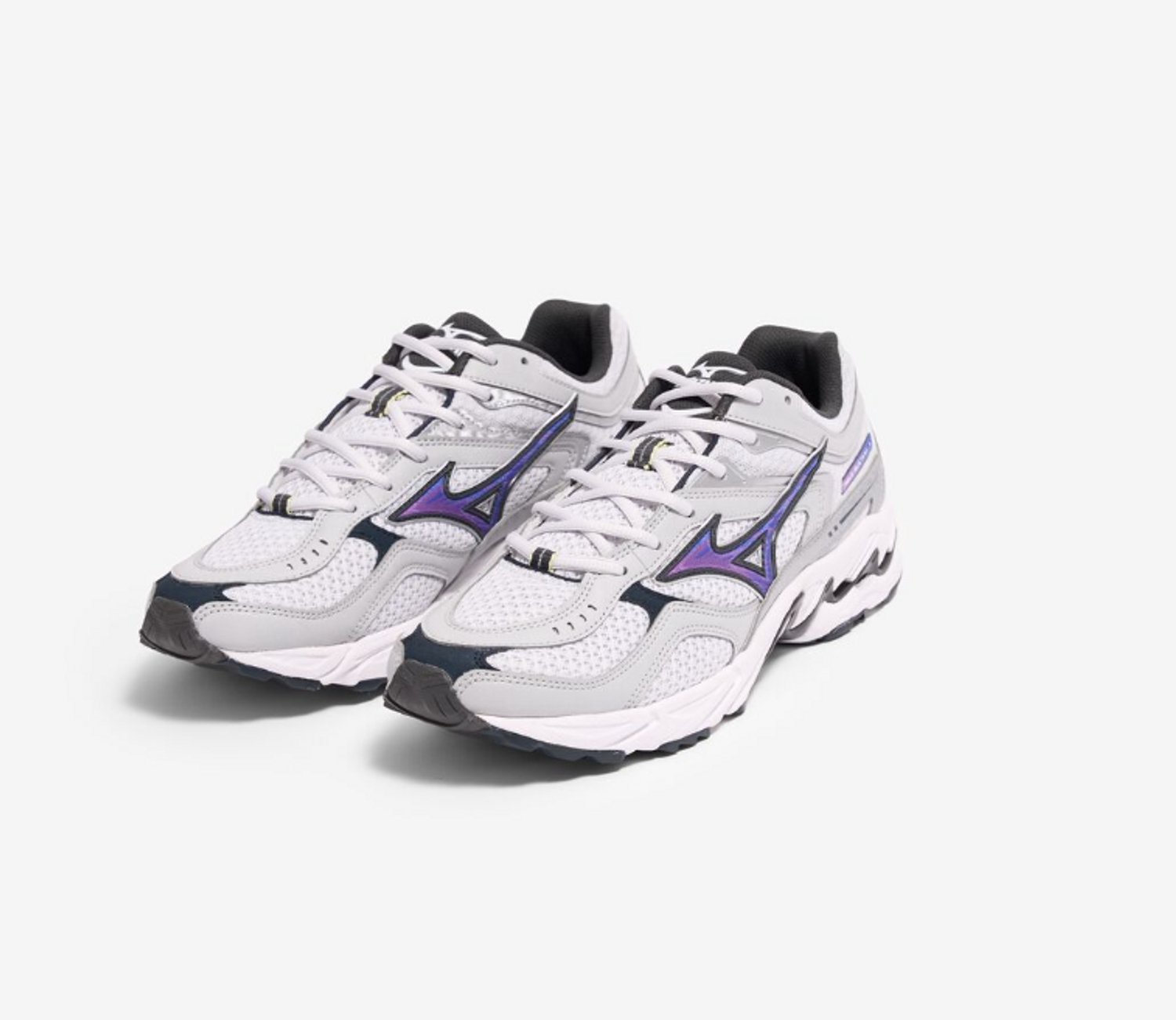 Mizuno Wave MG4 Sneakers Heren – Cloudscape / Royal Lilac / Galaxy Silver – Maat 40