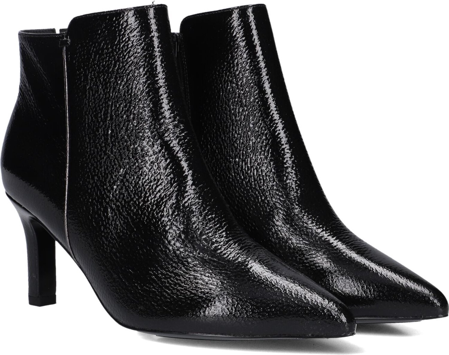 Peter Kaiser 75334 Enkellaarsjes - Enkelboots met rits - Dames - Zwart - Maat 39