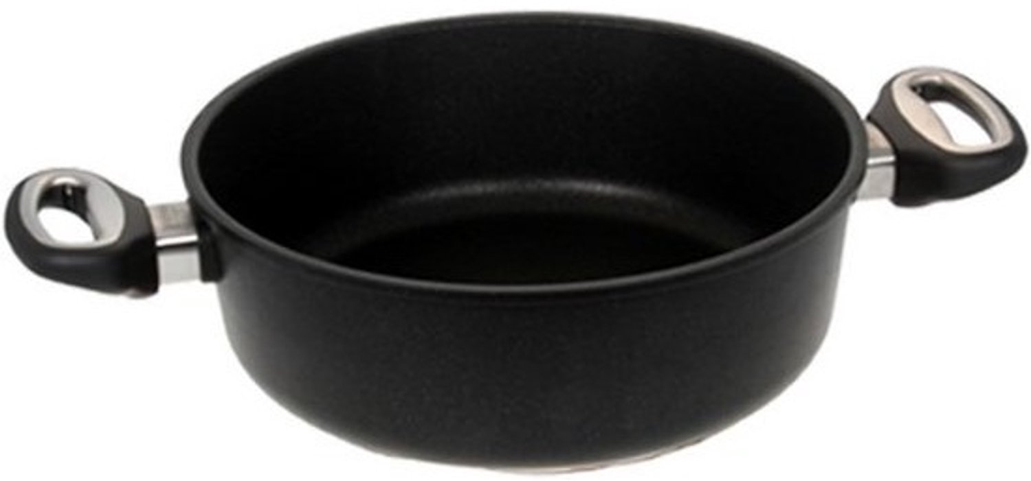 Gietijzeren Braadpan Ø 28 cm - Inclusief Deksel - Hoge Kwaliteit en Duurzaam Kookgerei