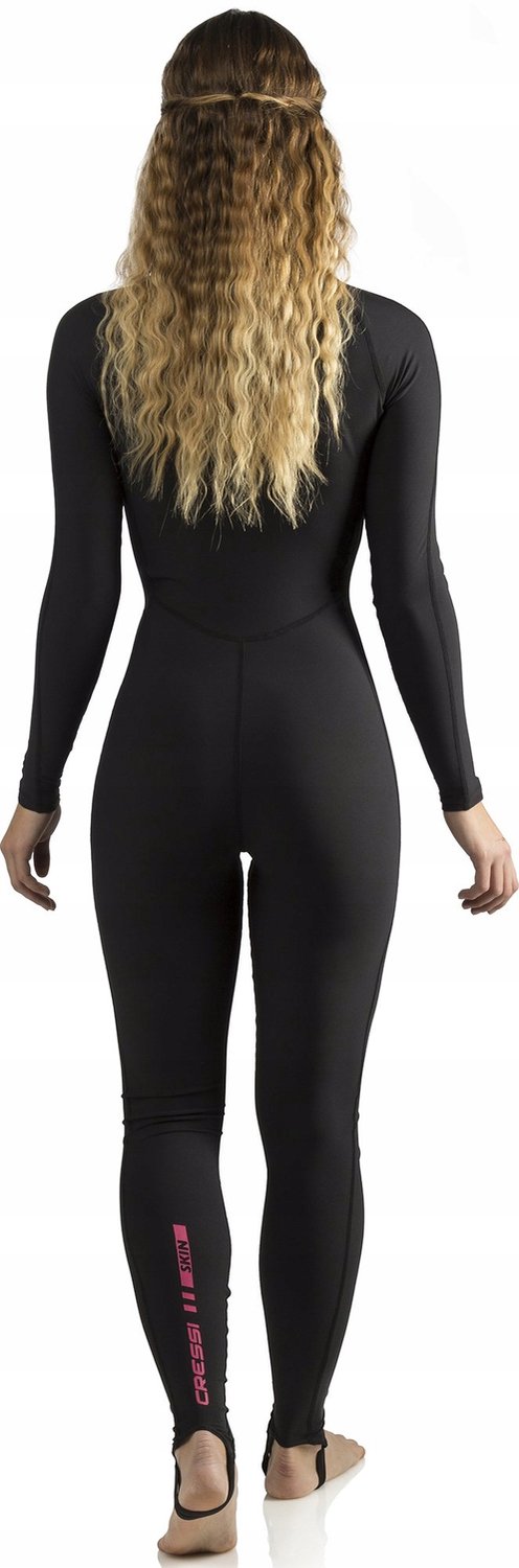 Cressi Skin 1mm Dames Wetsuit - Zwart/Roze - Maat S