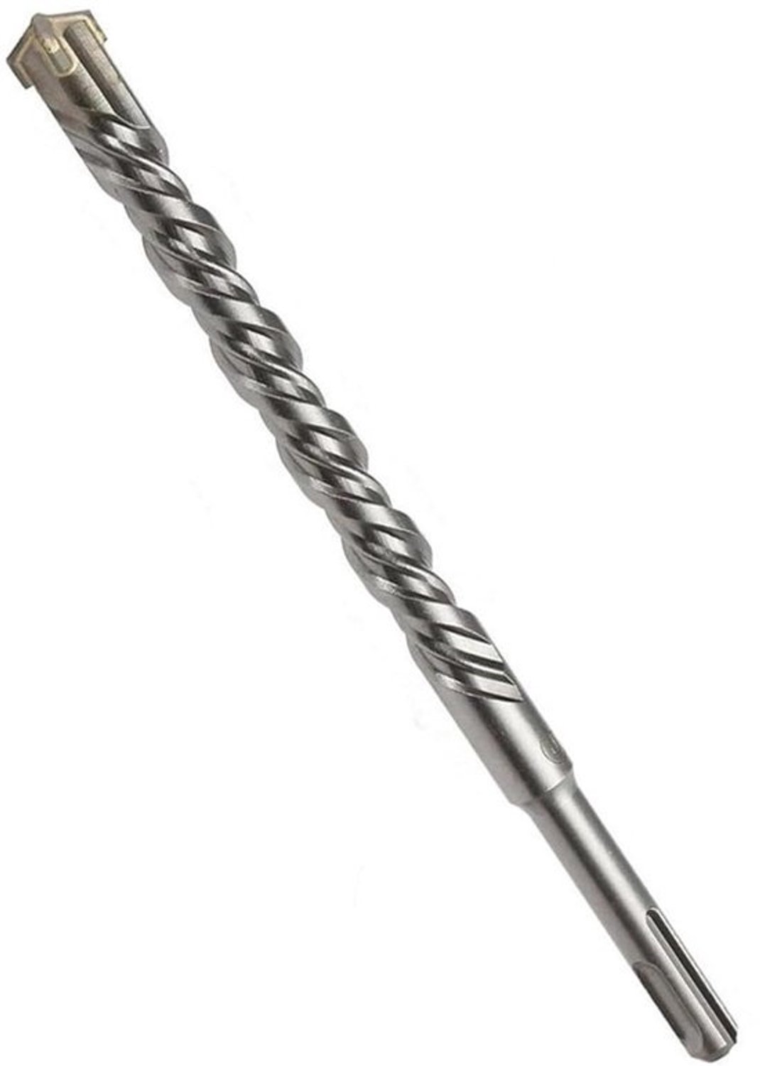 Hamerboor SDS Plus - Steenboor Kruistip - Metselwerk Boren - Hardmetalen Snijtanden - 200 mm Lengte - Grijs