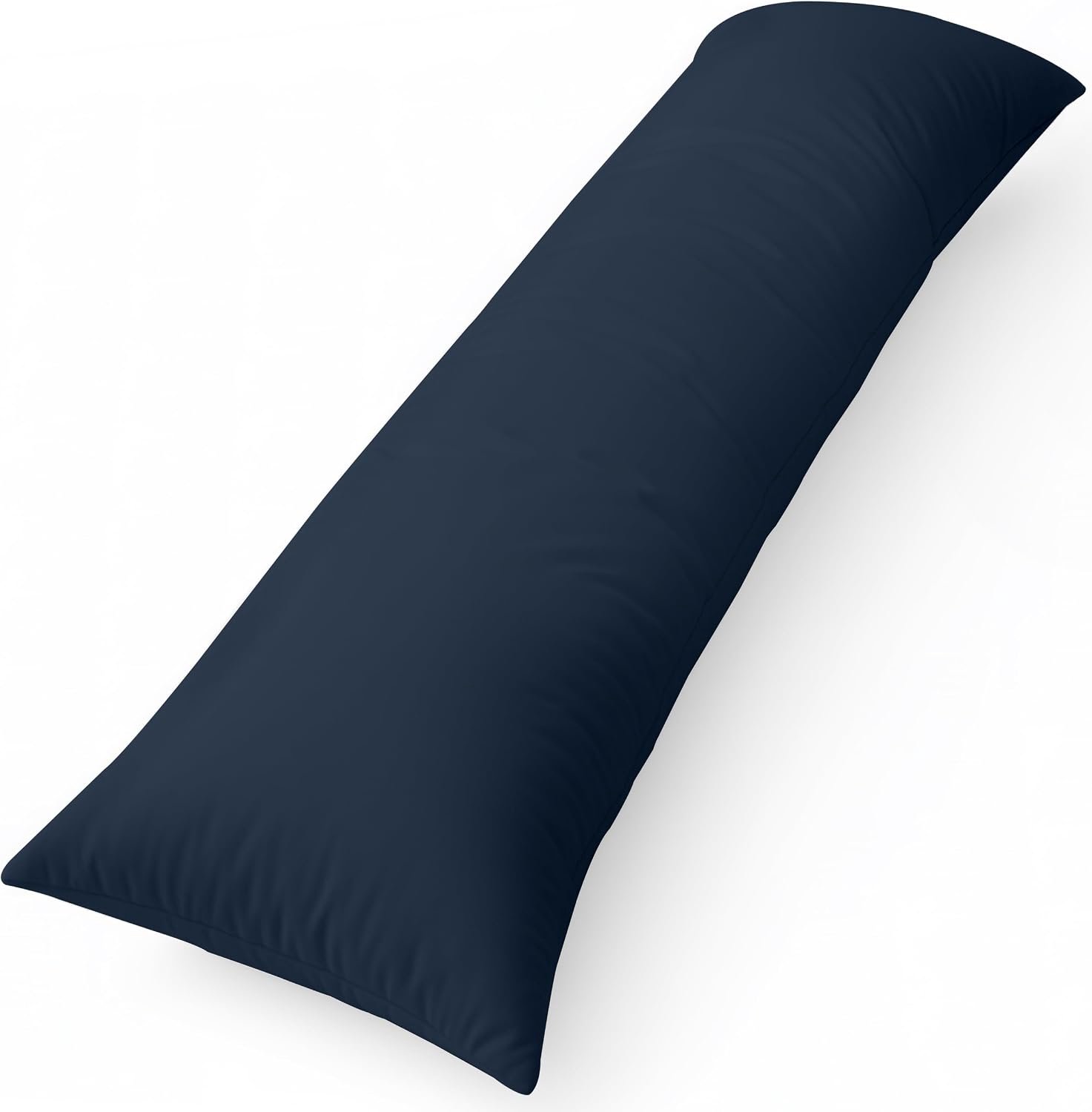 QEVA Kussen voor Zijslapers - Zijslaperkussen - Lichaamskussen - Marineblauw - 40cm x 145cm x 40cm