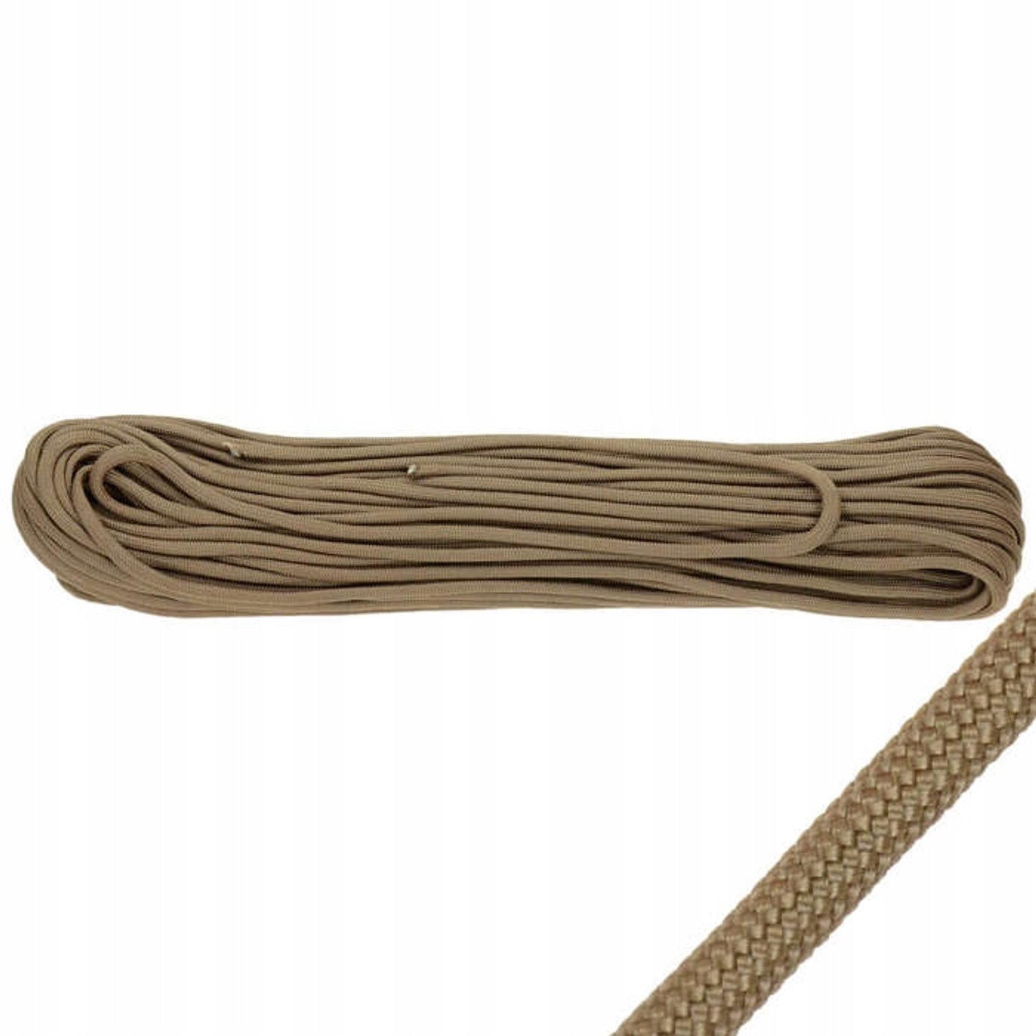 Teesar Paracord 30m Coyote - Sterke Nylon Touw voor Buitenactiviteiten