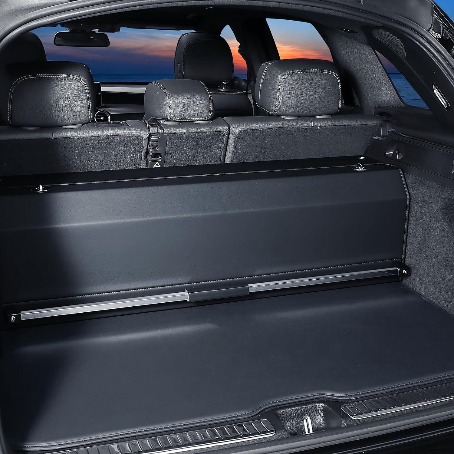 Trunk organiser met LED verlichting - opslagdoos met deksel - stabiele trekhandgreep - handig voor auto - ShopVlot