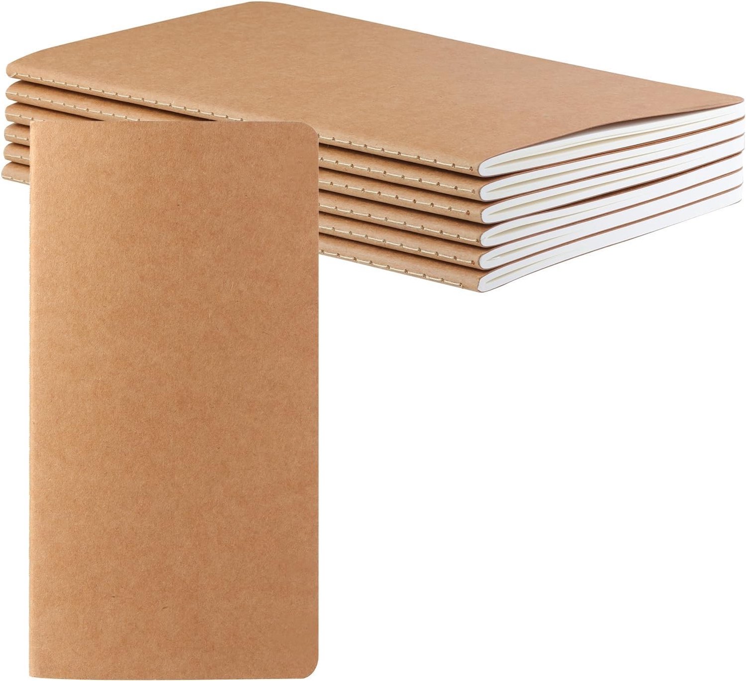 Notitieboek - 21 cm x 11 cm - Compact Schrijfblok - Voor Notities en Ideeën