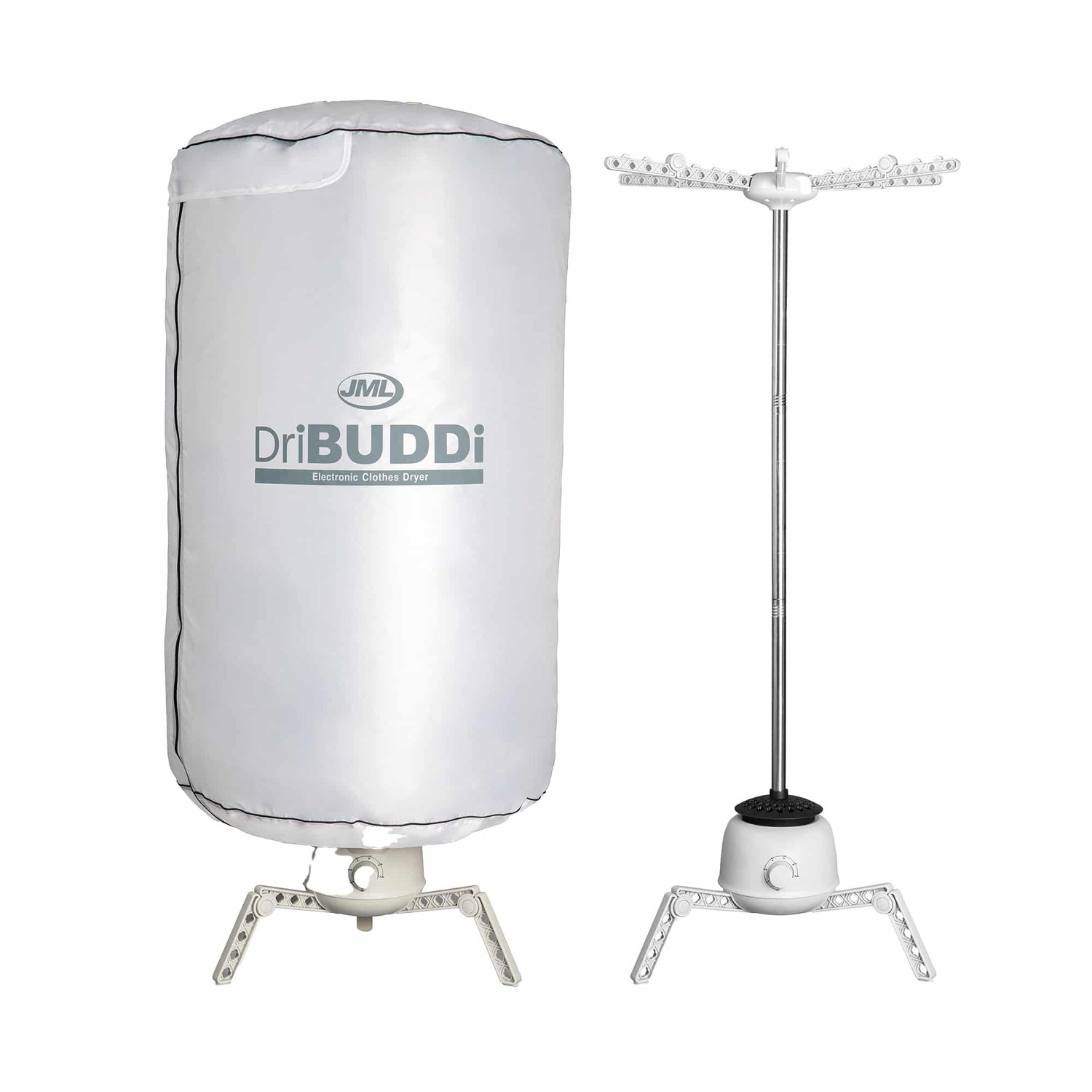 DriBUDDi Elektrische Wasdroger - Inklapbare Droogcocon 850 Watt - tot 10 kg Wasgoed - met Timer en Automatische Uitschakeling