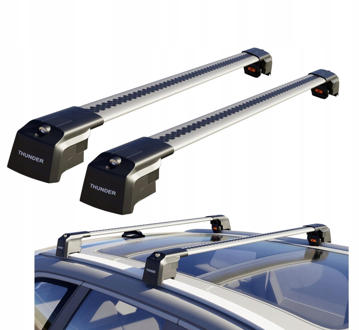 Thunder Dakdrager BMW X3 (F25) 2011-2017 Geïntegreerde Rails