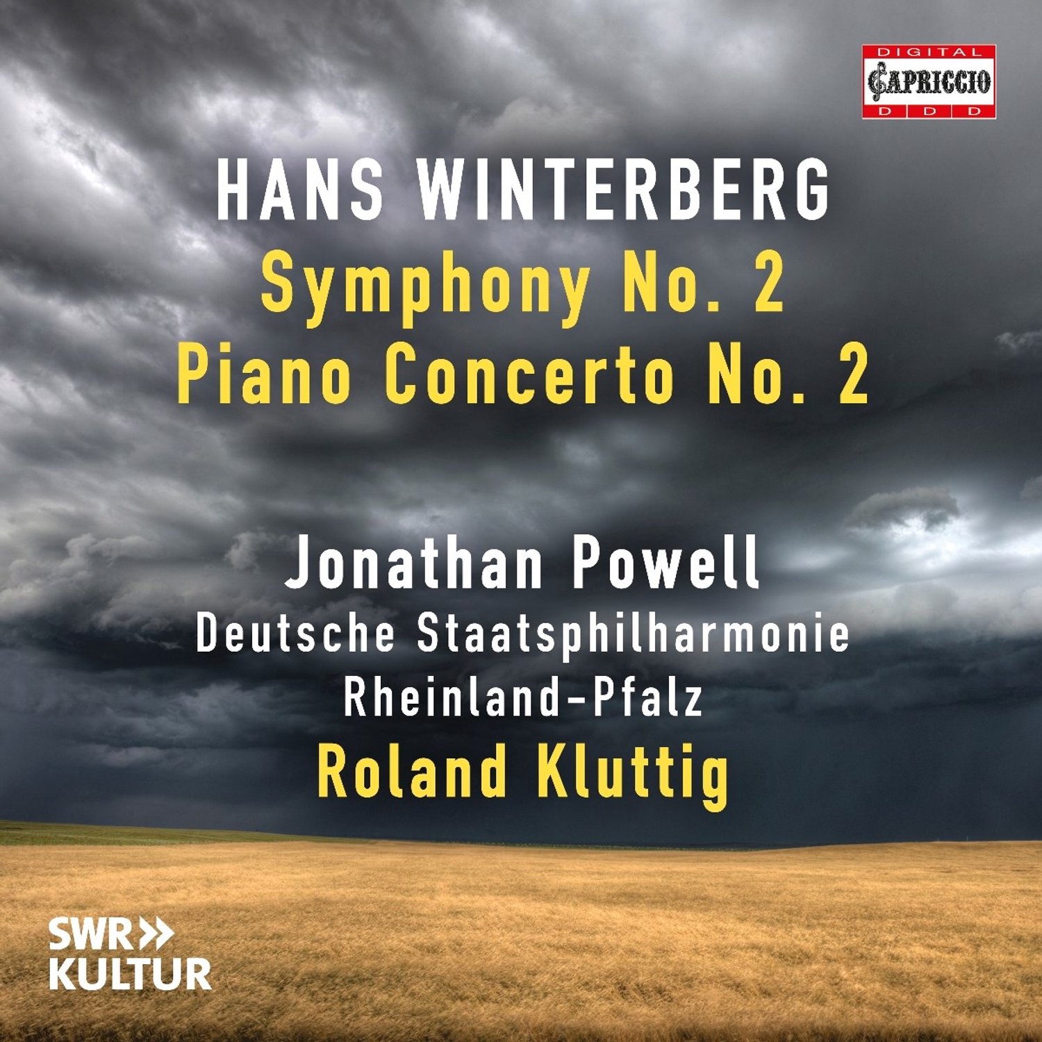 Jonathan Powell, Deutsche Staatsphilharmonie Rheinland-Pfalz, Roland Kluttig - Winterberg: Piano Concerto No. 2; Symphony No. 2 (CD)